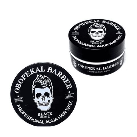 Cera Gel Obopekal Black Para Barba y Cabello