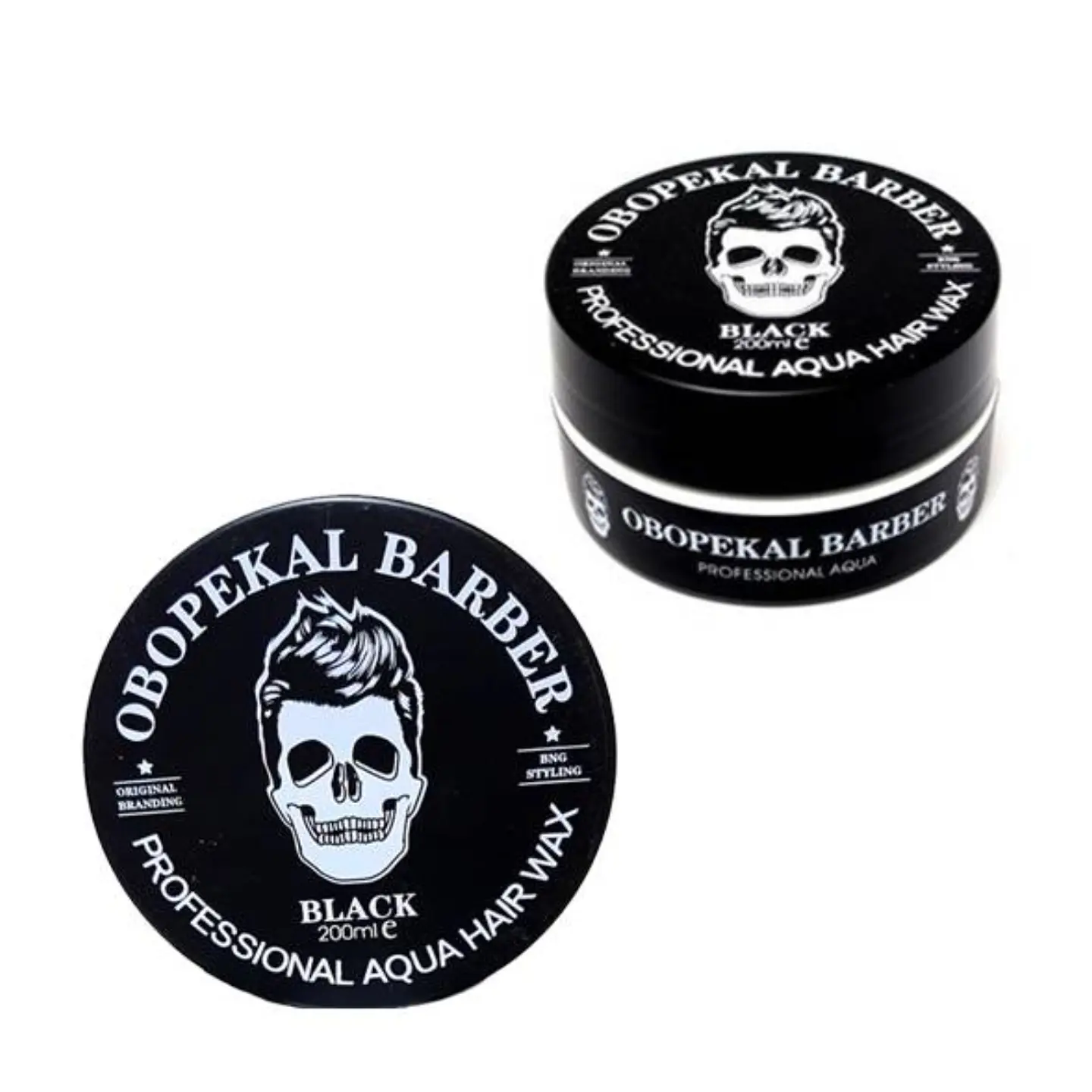 Cera Gel Obopekal Black Para Barba y Cabello 1