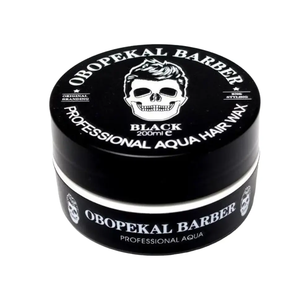 Cera Gel Obopekal Black Para Barba y Cabello 3