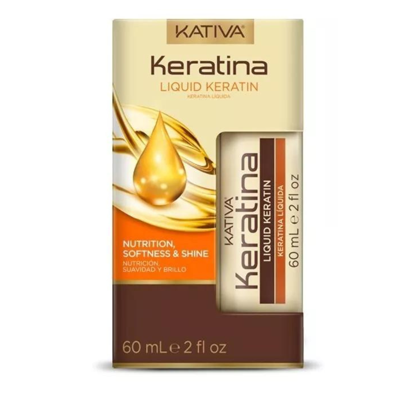Aceite Nutritivo Keratina Liquida Kativa 60 ml 1