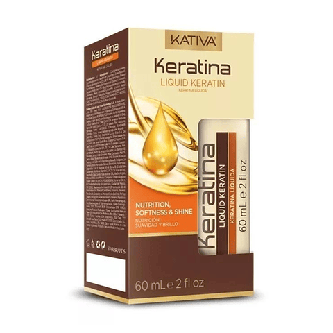 Aceite Nutritivo Keratina Liquida Kativa 60 ml