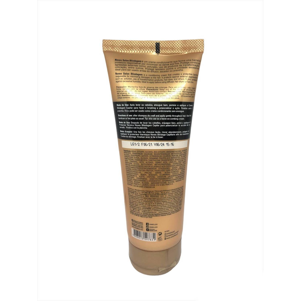 Protector Termico Blindagem Finalizador ANTI-FRIZZ 200ml Novex 3
