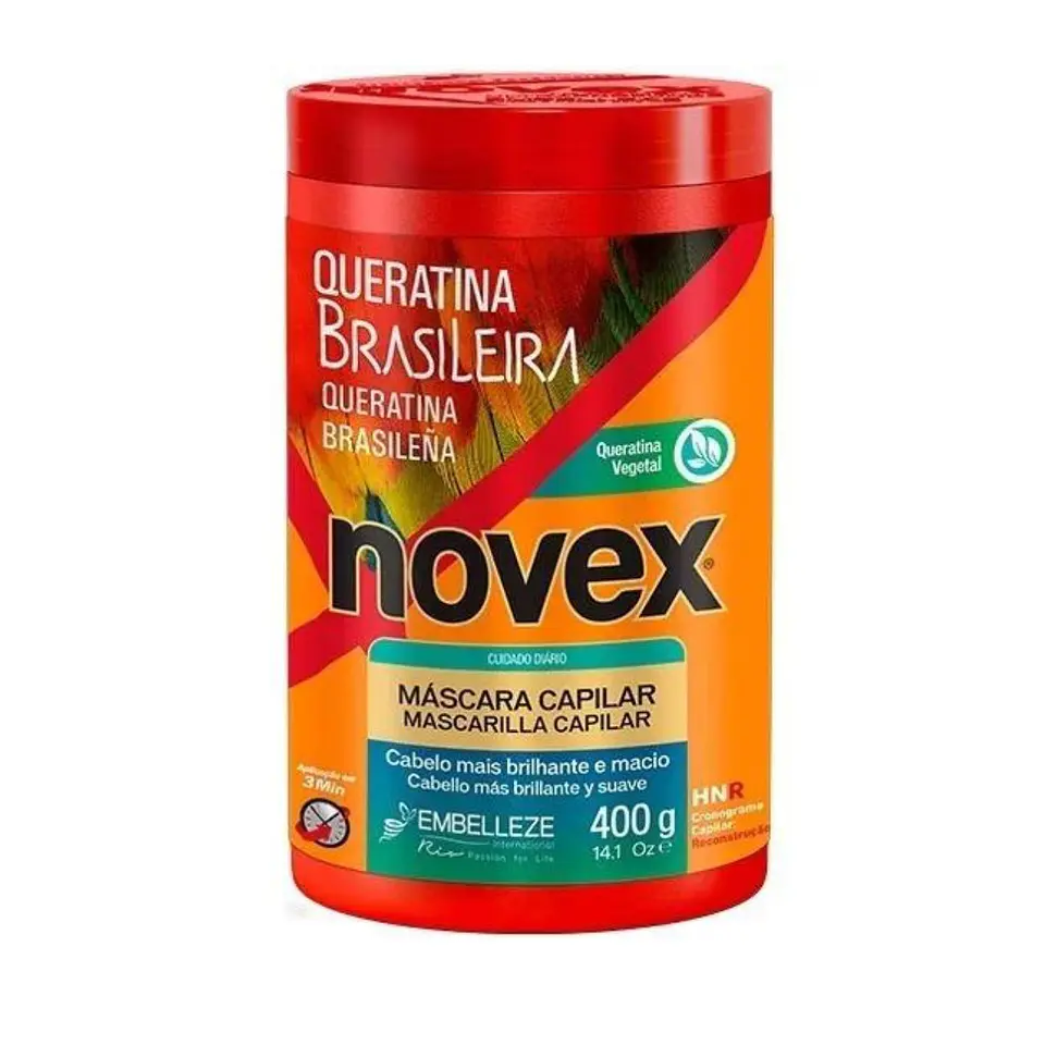 Brazilian Keratin crema de tratamiento Novex Original 400 gr 1