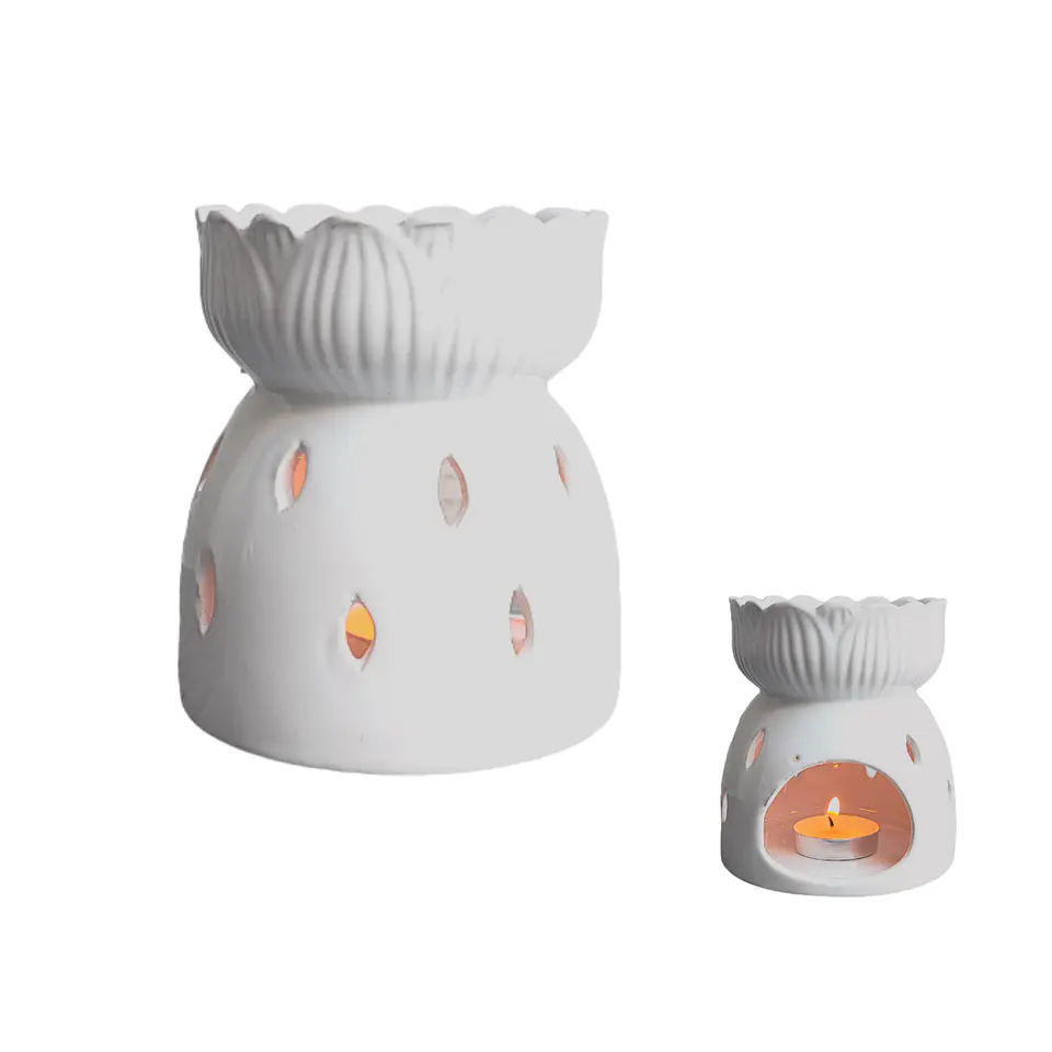 DIfusor de Aromas Ceramico Blanco  1