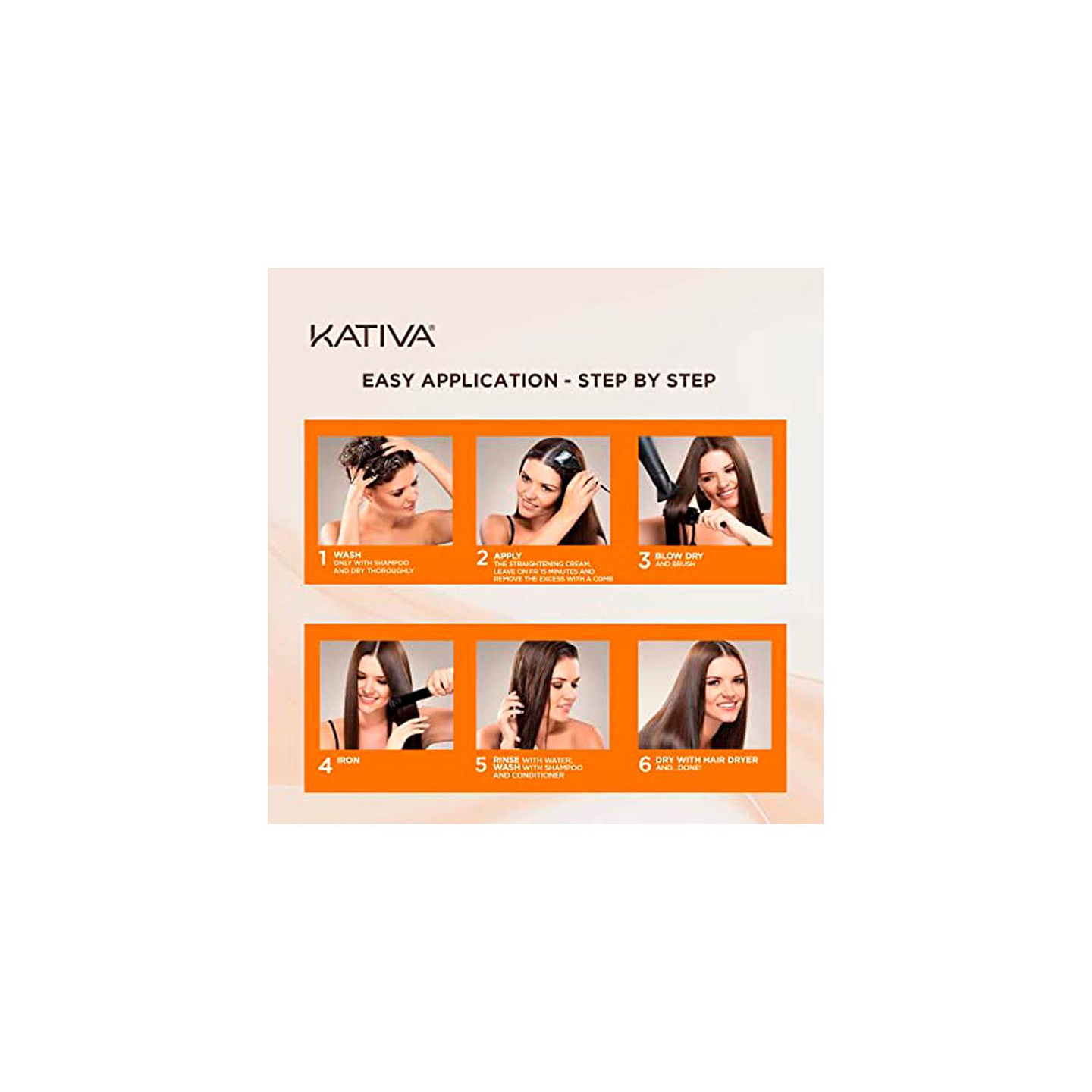 Tratamiento Capilar Kit Alisado Brasileño Kativa 12 Semanas  3