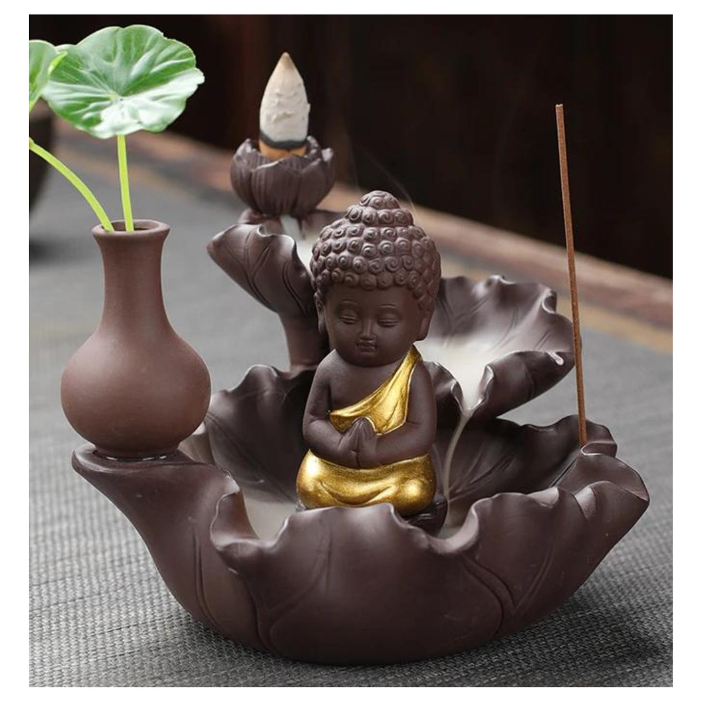 Cascada De Humo Jardin De Buda + 10 Conos Premium 1