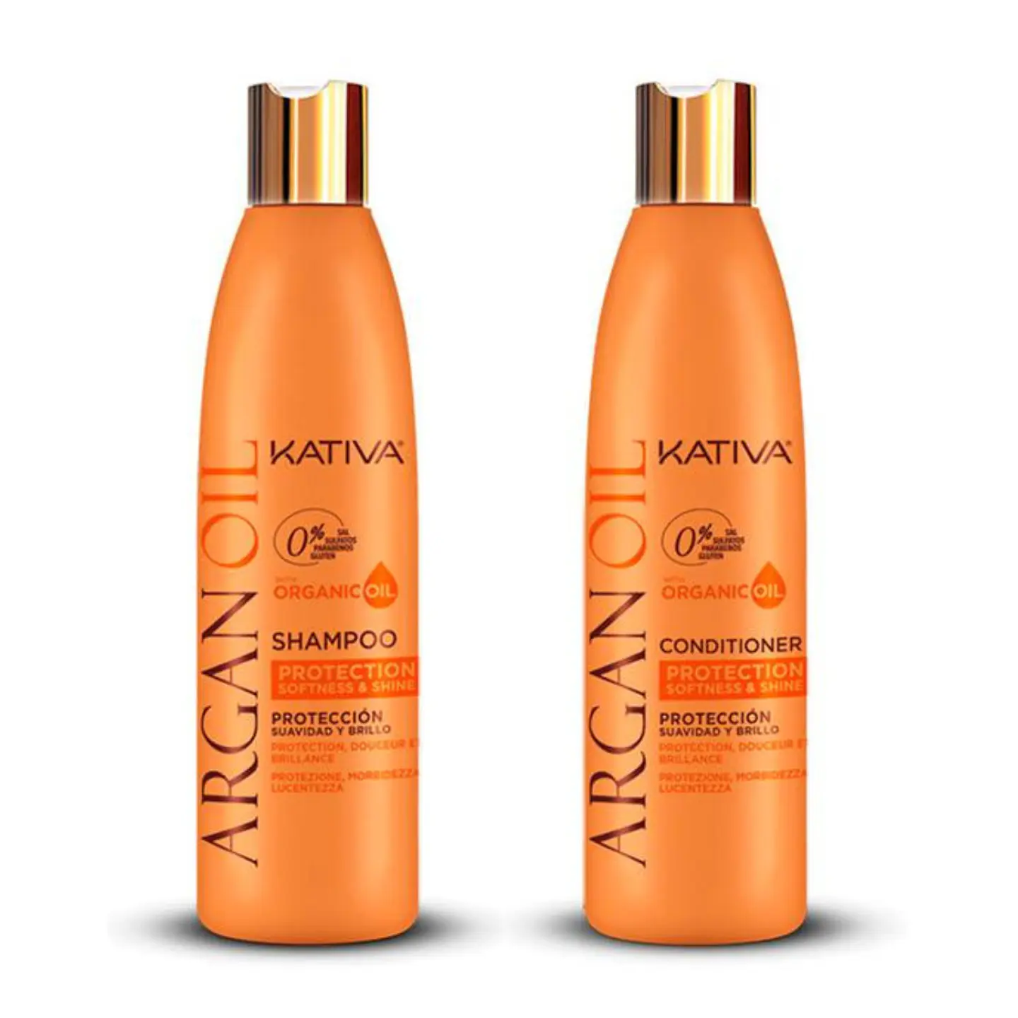 Pack Shampoo + Acondicionador Argan Oil Kativa - 250ml 3