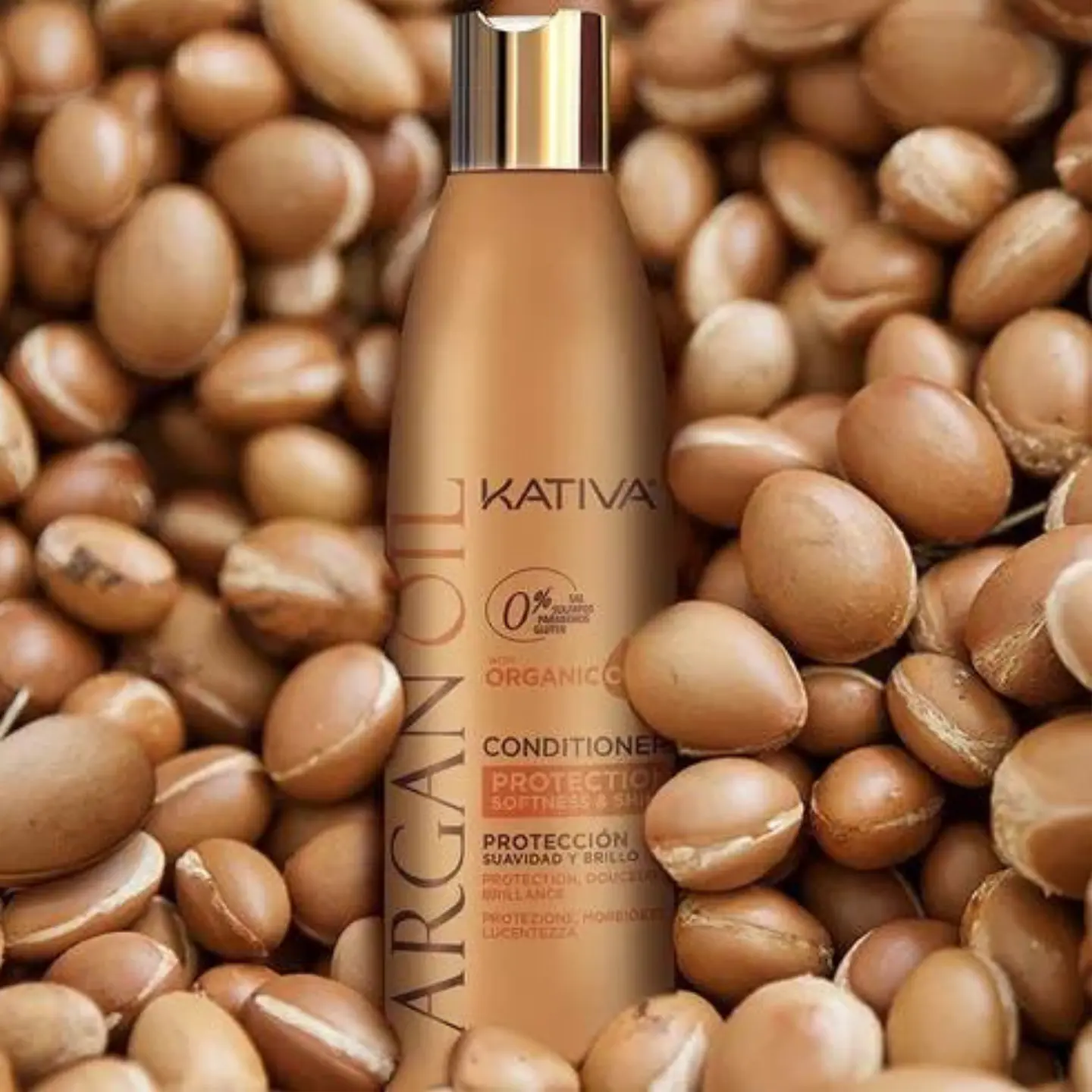 Pack Shampoo + Acondicionador Argan Oil Kativa - 250ml 5