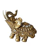 Figura Elefante De la Suerte Dorado  - Miniatura 1