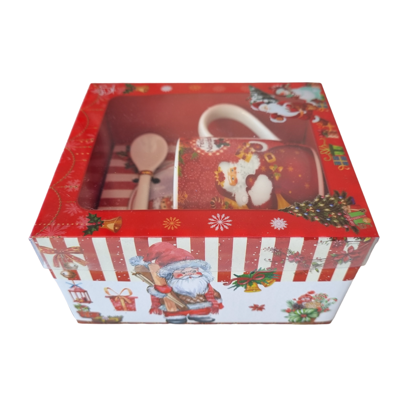 Taza de Navidad Ceramica en caja de Regalo 2