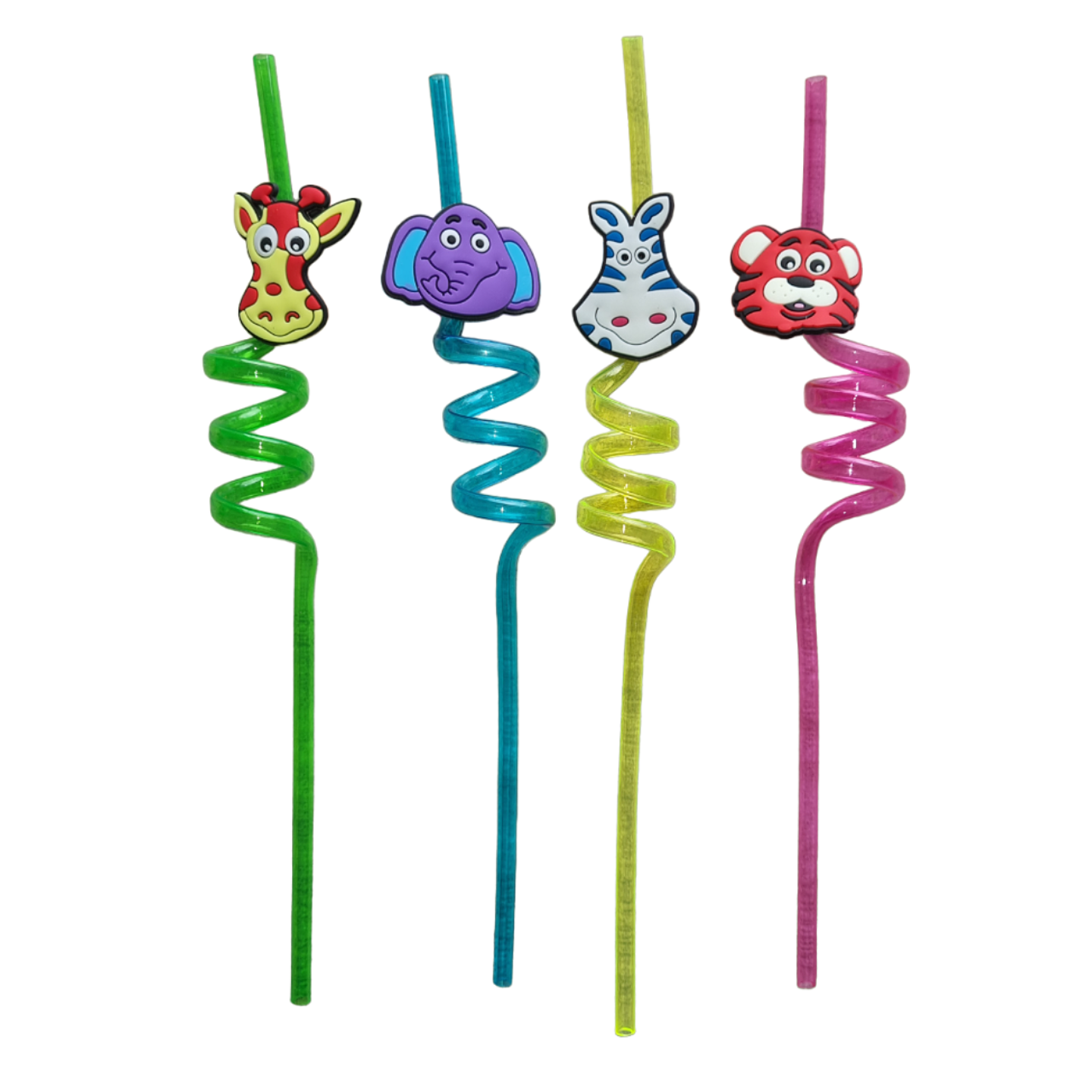 Bombillas Pajitas Reutilizables Modelo Animales  1