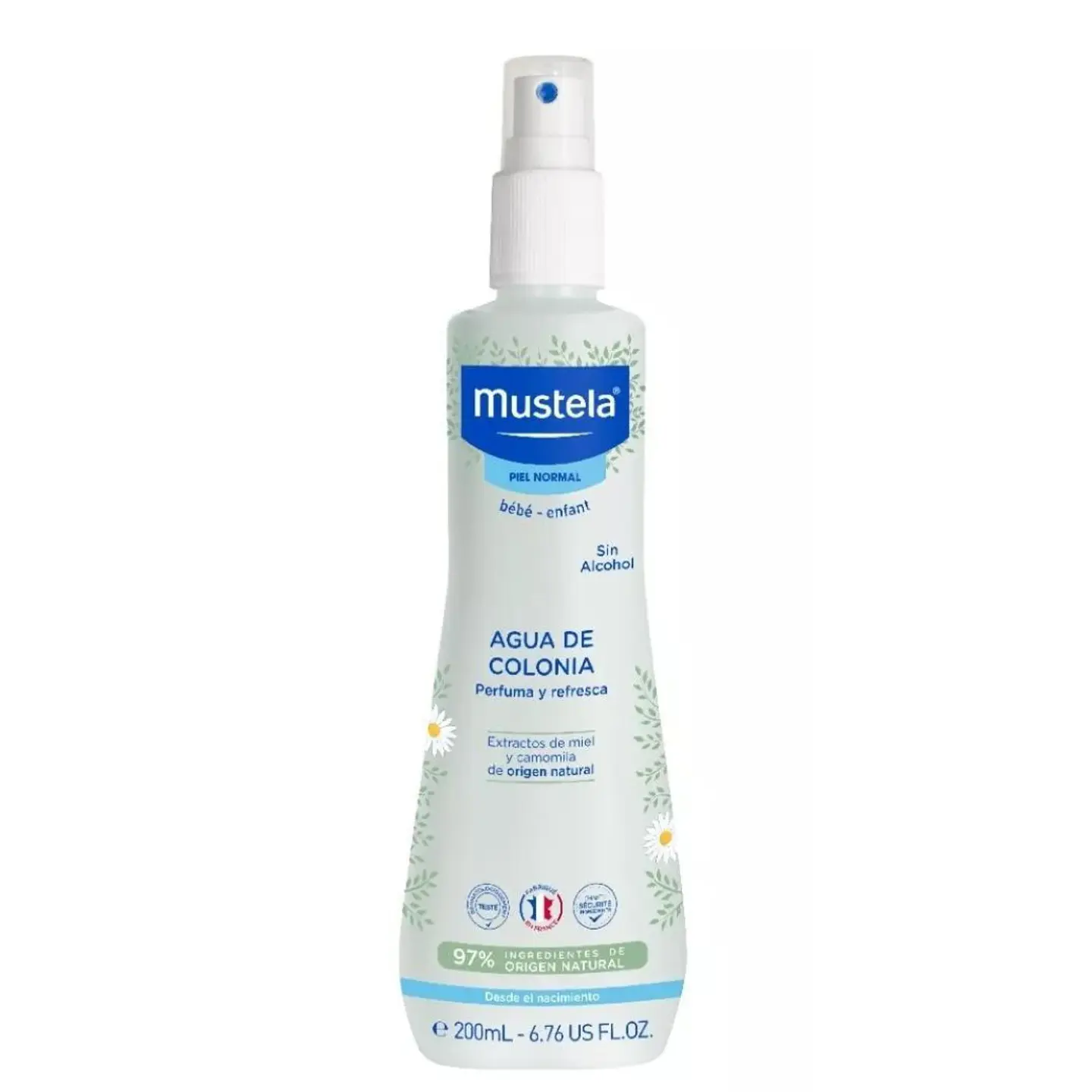 Colonia Hipoalergenica Bebe 200ml Mustela  1