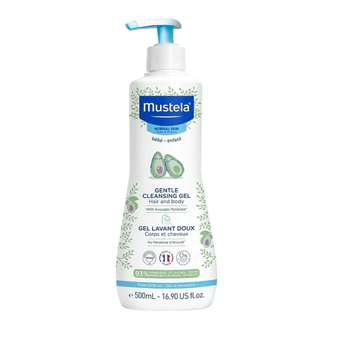 Gel de Baño Hipoalergenico Bebe Mustela 500ml 