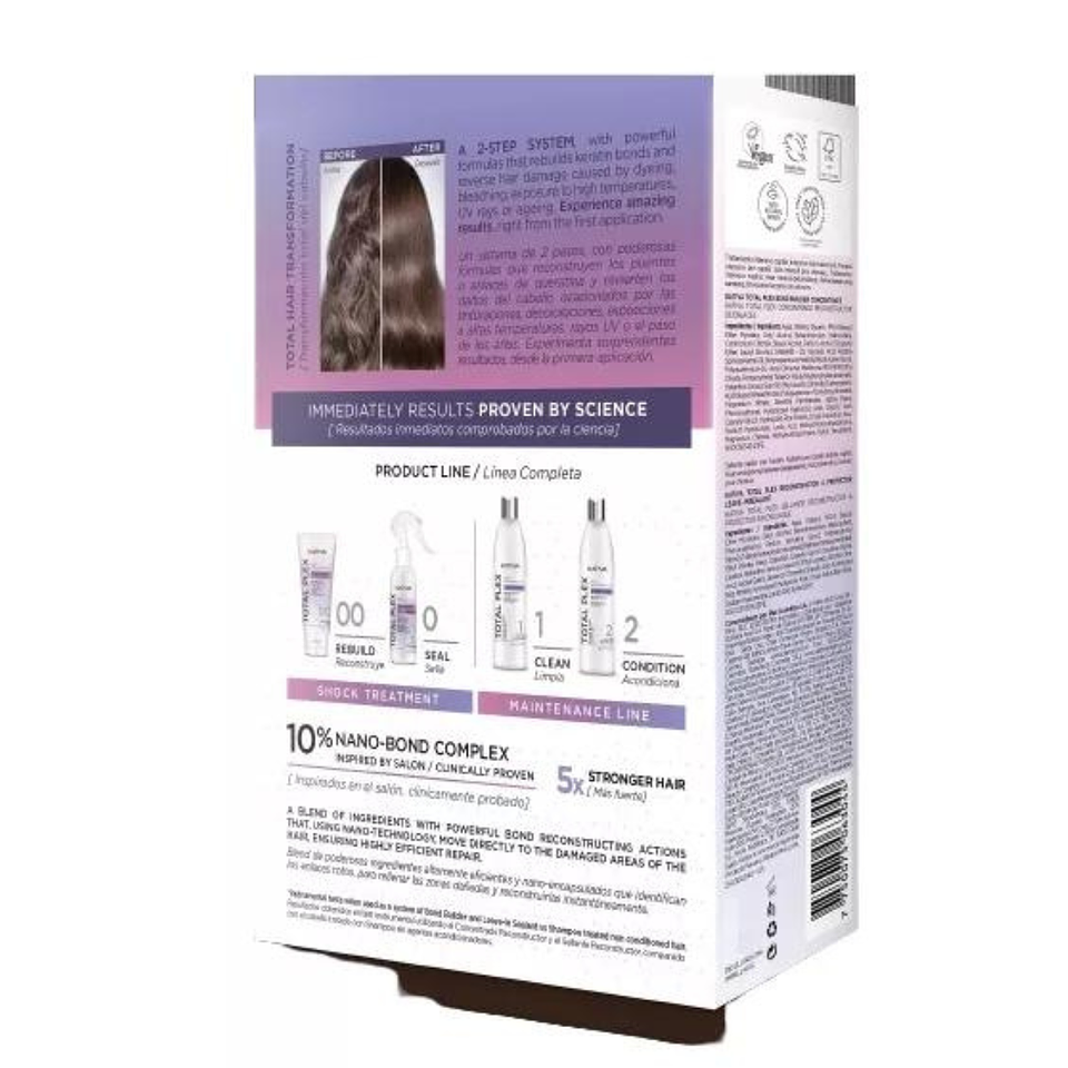 Kit Tratamiento Reconstrucción Capilar Total Plex Kativa  2