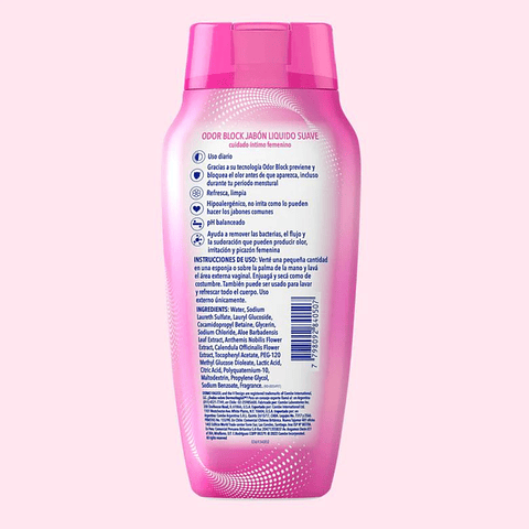 Jabón Íntimo Suave DermoVagisil Odor Block 354 ml