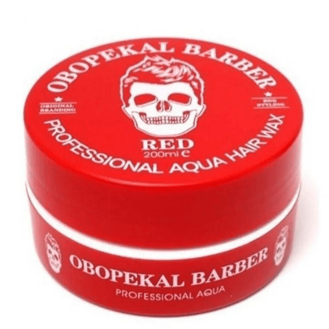 Cera Gel Aqua Hair Wax Roja Obopekal 200ml