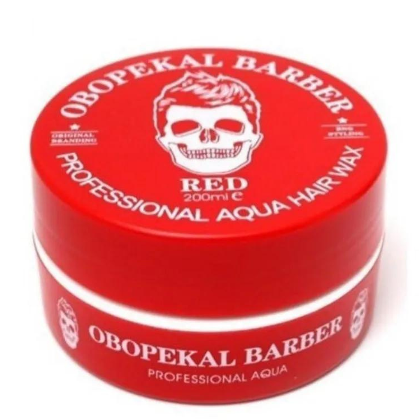 Cera Gel Aqua Hair Wax Roja Obopekal 200ml 1
