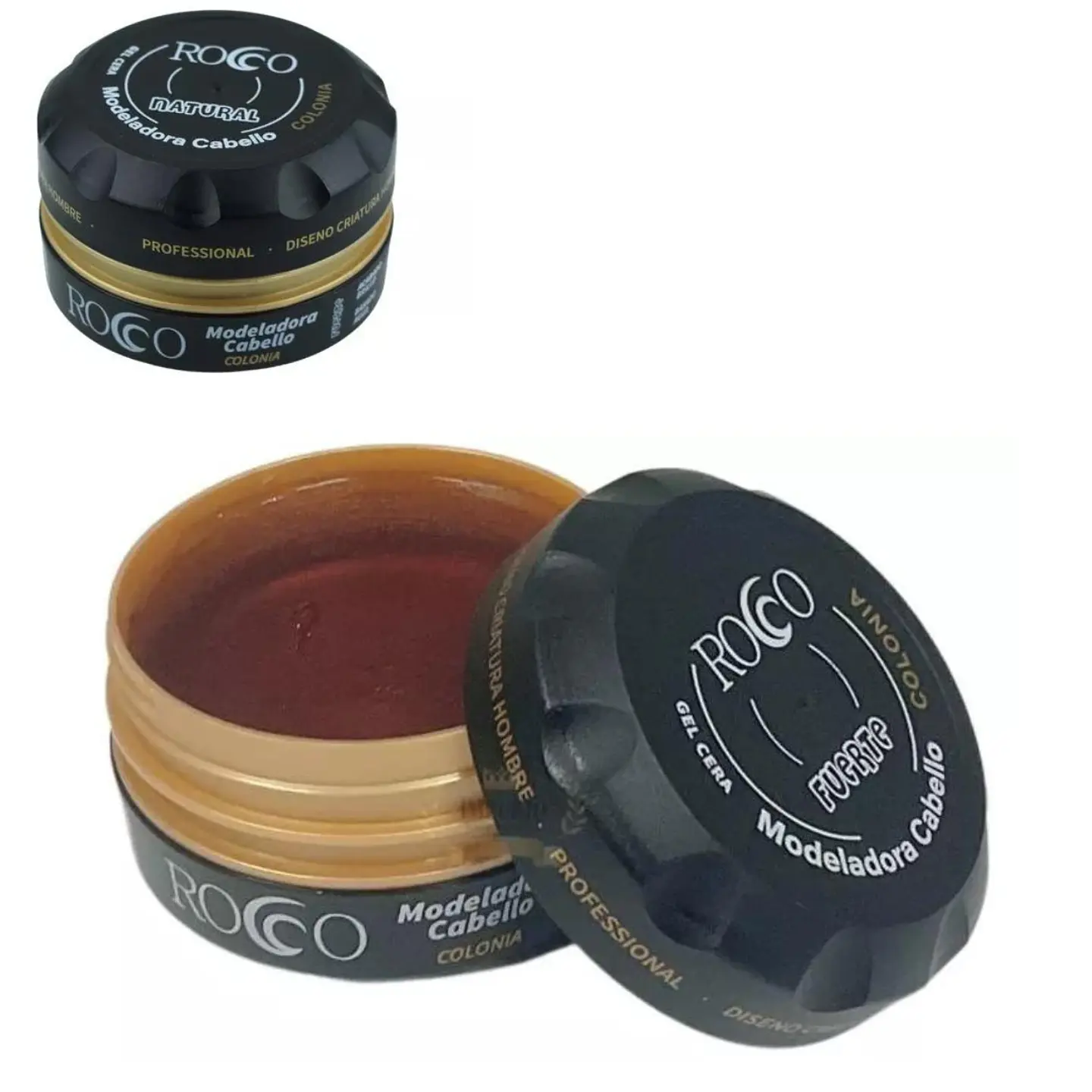  Cera Gel Capilar Aqua Hair Wax 200ml Rocco® 1