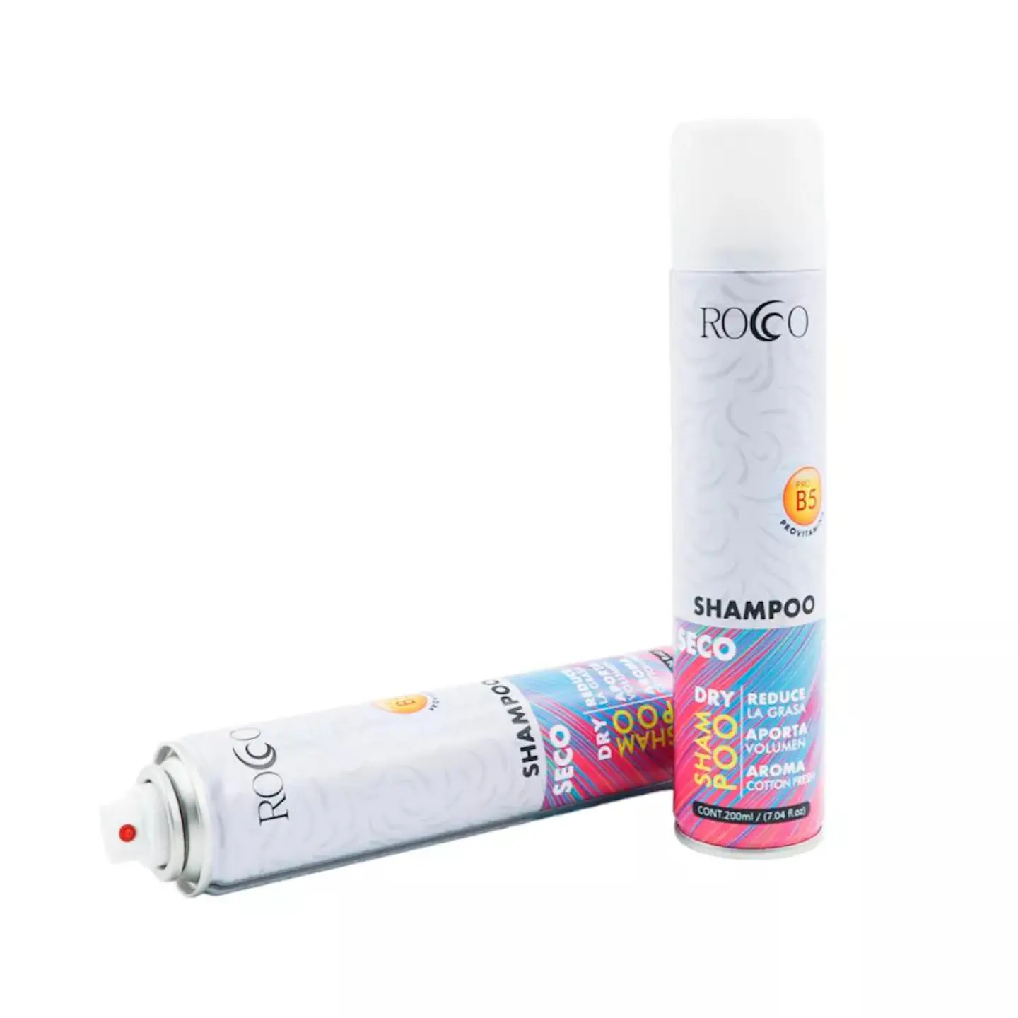 Shampoo En Seco 200ml Aroma Fresh Coton Rocco® Con Vitamina B5 3