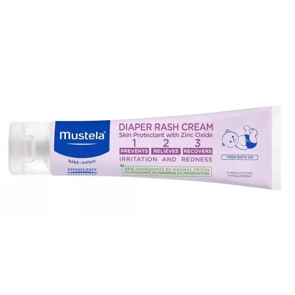  Crema Rozaduras Para zona del pañal Mustela 100 Ml 1