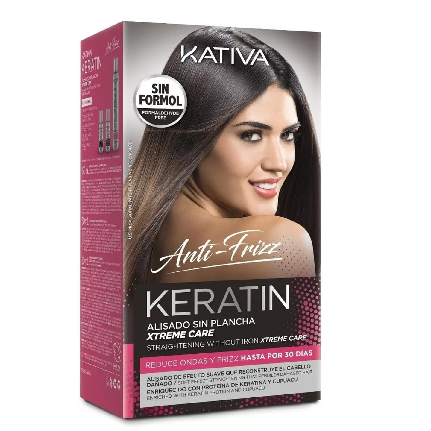 Alisado Keratin Sin Plancha Anti-frizz Kativa 2