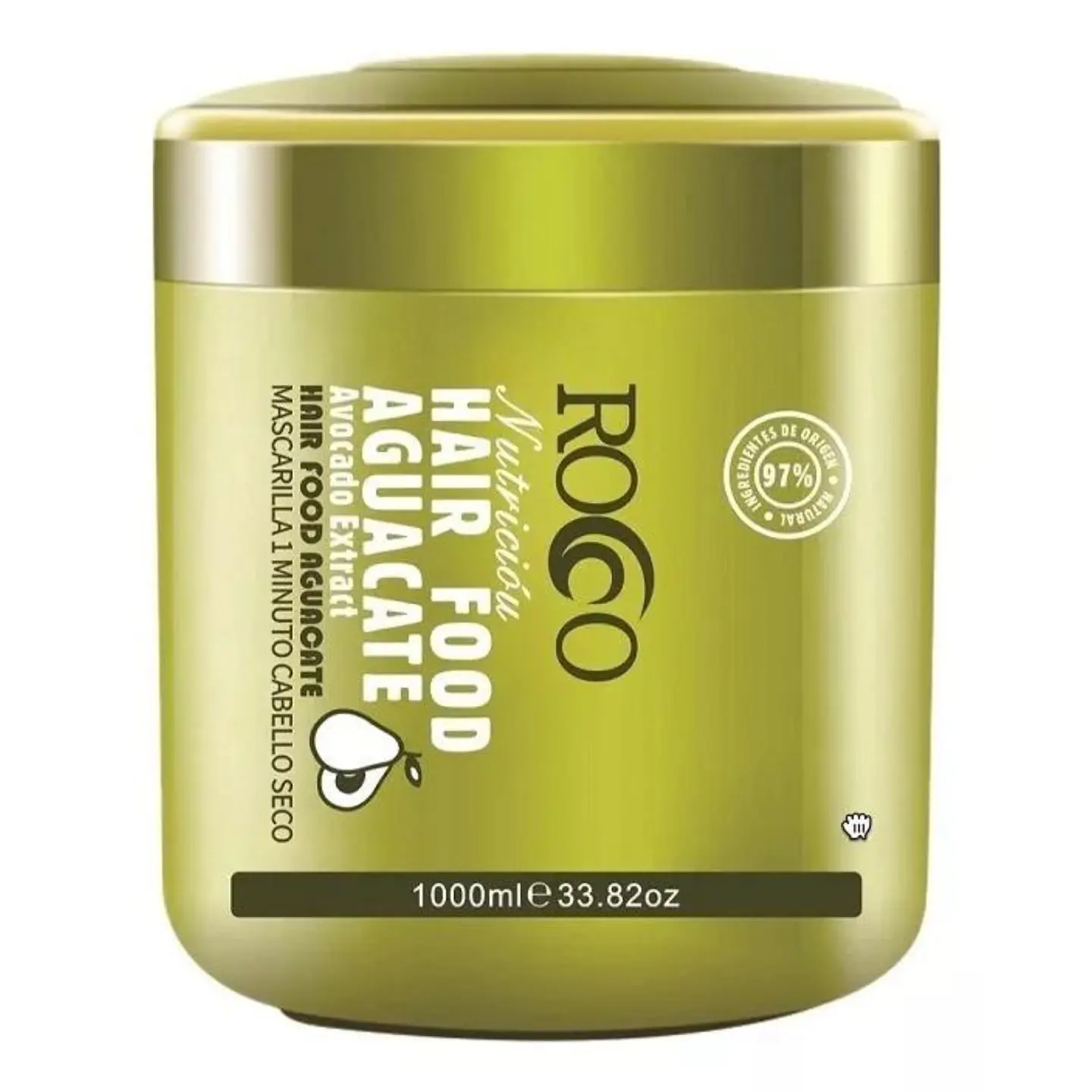 Mascarilla y Crema para Peinar Hair Food Aguacate 1000ml Rocco®  1
