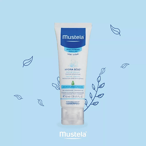 Crema Facial Hydra Bebe Mustela 40ml 