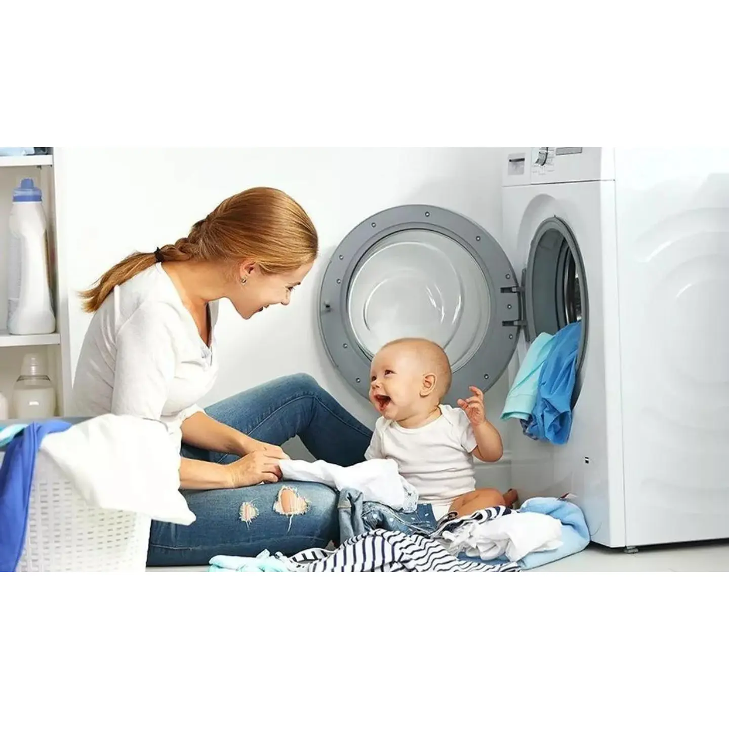 Detergente Liquido Para Ropa Delicada Bebé Frosch 1,5 L Aseo Ecológico 4