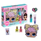 Set de maquillaje LOL Surprise- 2 esmaltes +1 bálsamo Labial+ 1 brillo de labios + Cosmetiquero - Miniatura 2