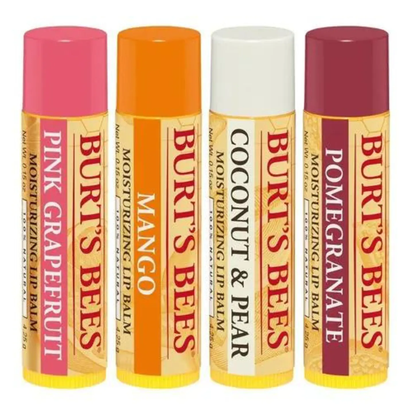Pack Bálsamo Labial Burt's Bees Superfruit 4 Unidades 4,25g 6