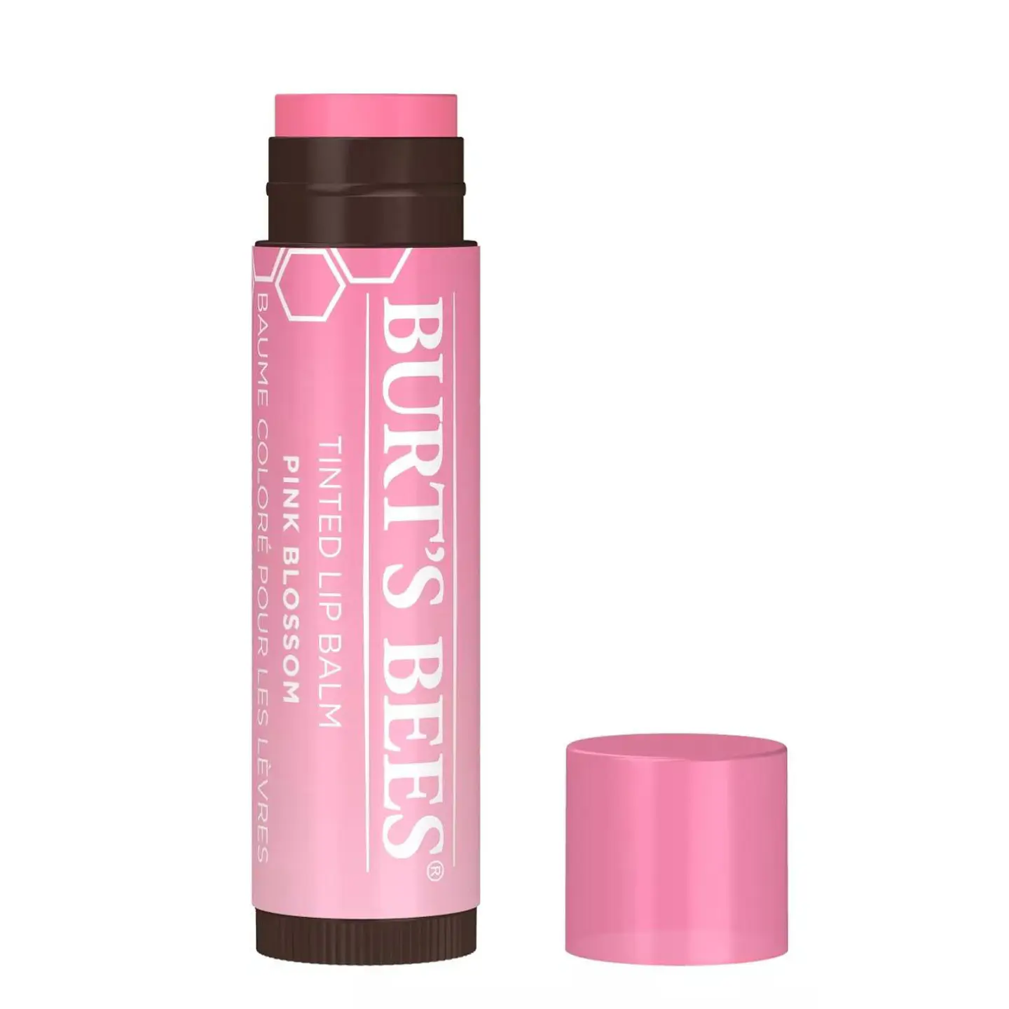 Bálsamo Labial con Color Burt's Bees  Pink  Blossom  4.25grs En Blister 2