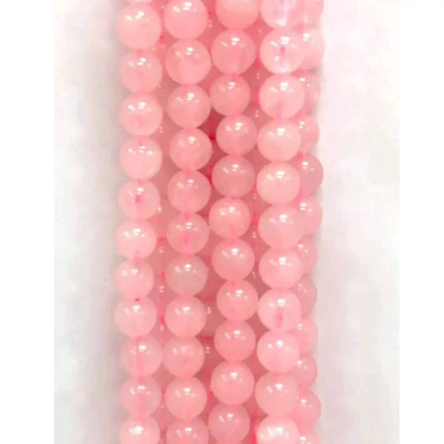 Pulsera Piedra Cuarzo Rosa 18cm 4