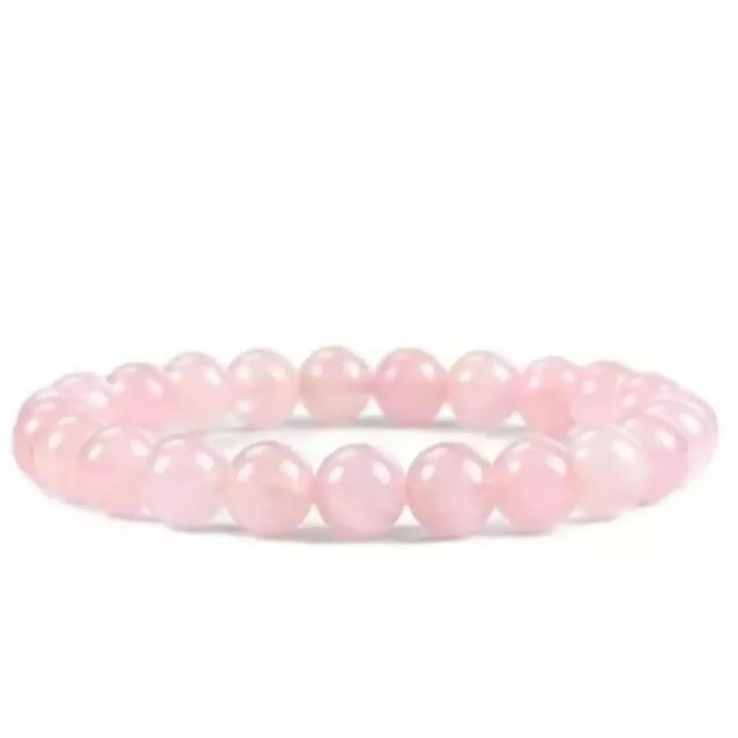 Pulsera Piedra Cuarzo Rosa 18cm 1