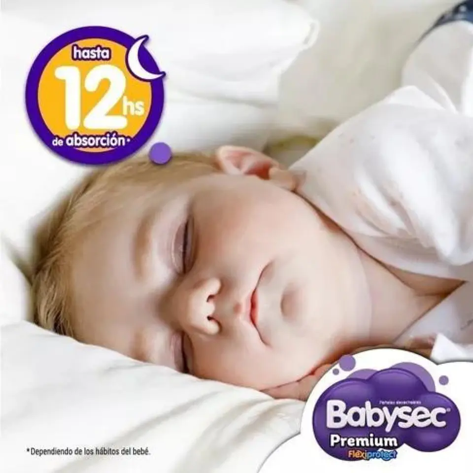 Pañales De Bebé Babysec Premium 18un Talla G 4