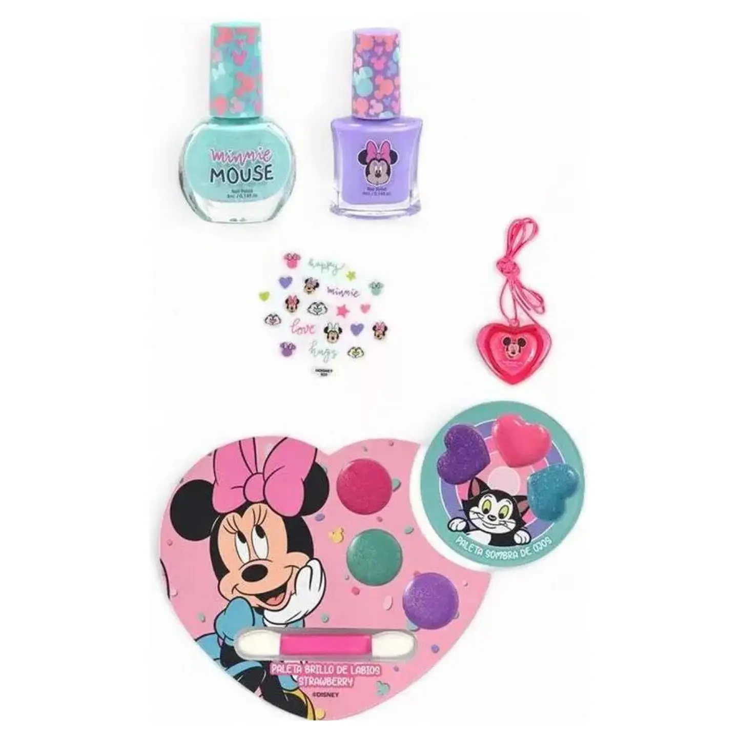 Cartera Minnie Mouse con Maquillaje y Accesorios 2