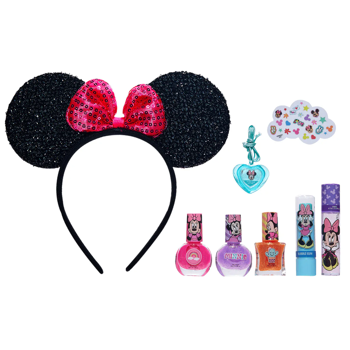 Set de maquillaje Minnie + Accesorio de Cabello 2