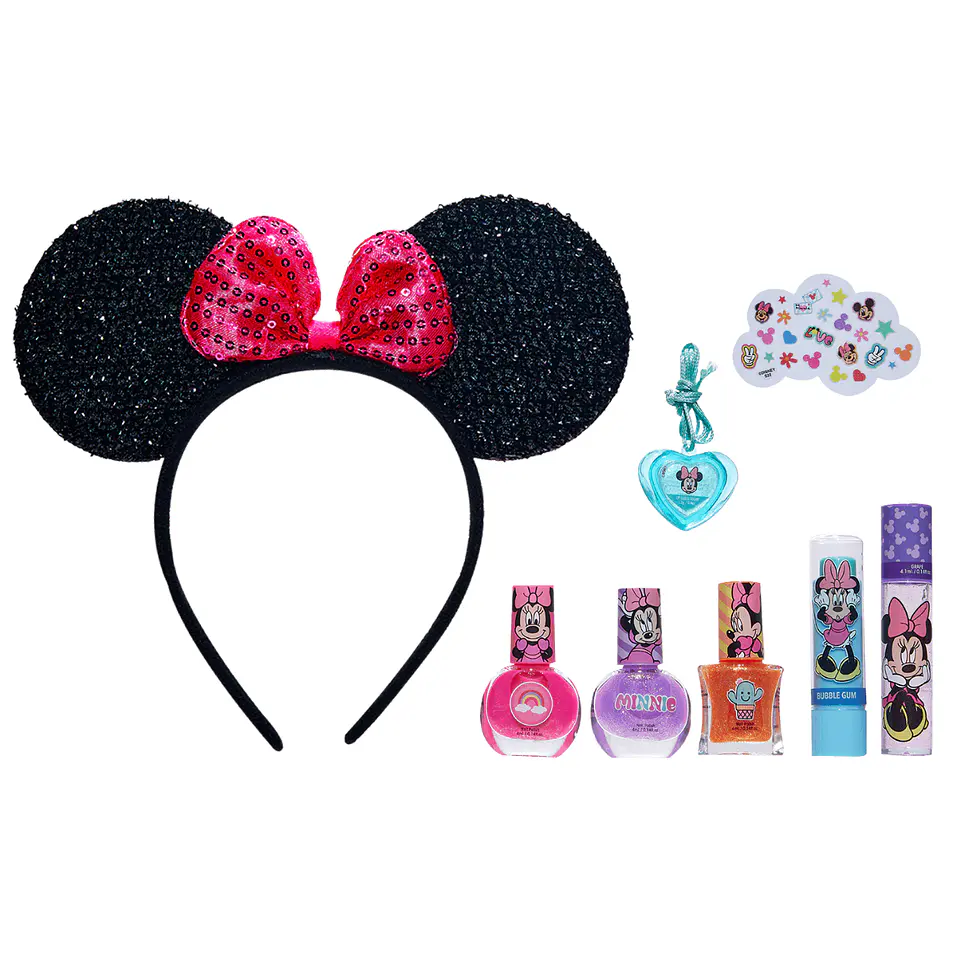 Set de maquillaje Minnie + Accesorio de Cabello 2