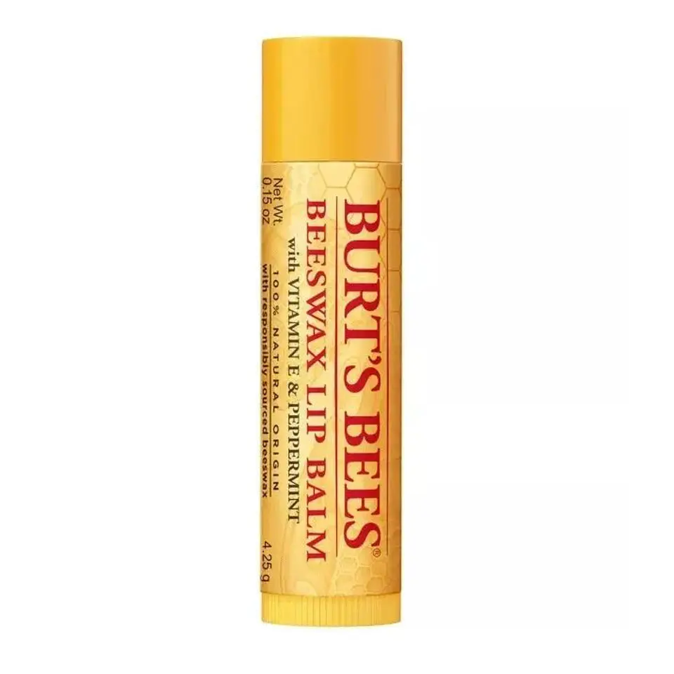 Bálsamo Labial Burt's Bees Cera De Abejas Y Vitamina E  2