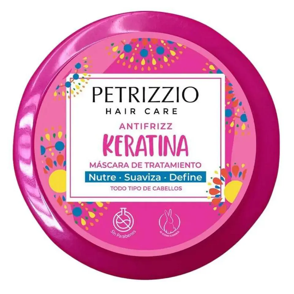 Mascarila Capilar Antifrizz Keratina 420g Petrizzio  2