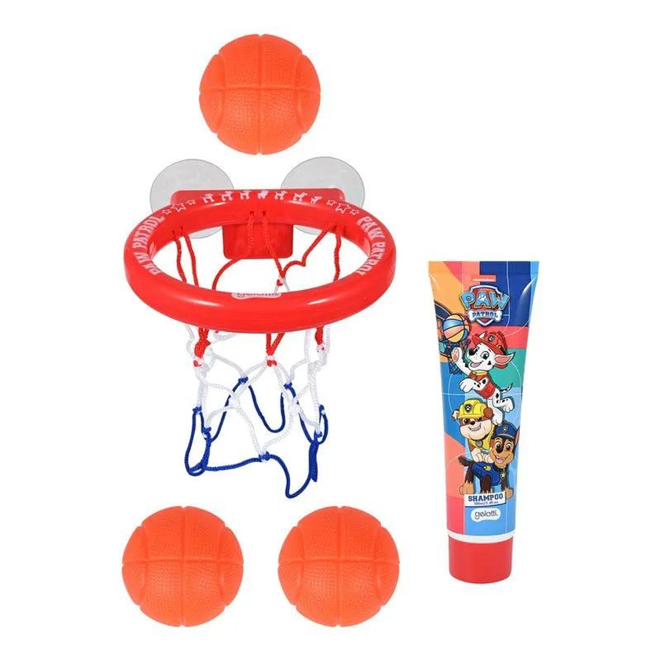 Set de Baño Paw Patrol Shampoo + juego de BasketBall 2