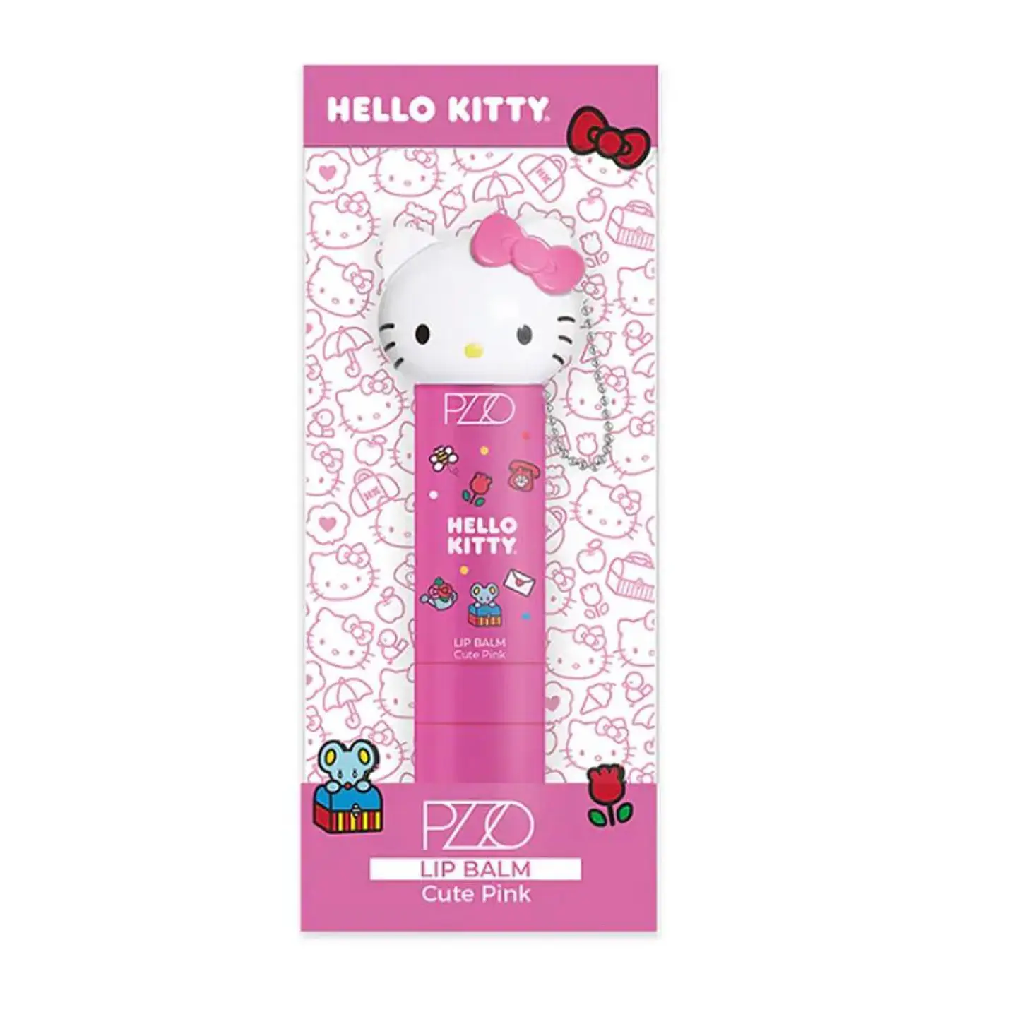 Lip Balm Hidratante Hello Kitty Cute Pink 1