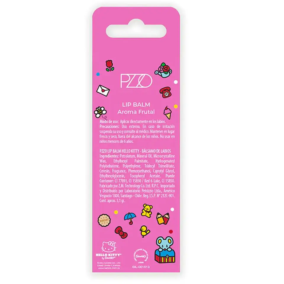 Lip Balm Hidratante Hello Kitty Cute Pink 3