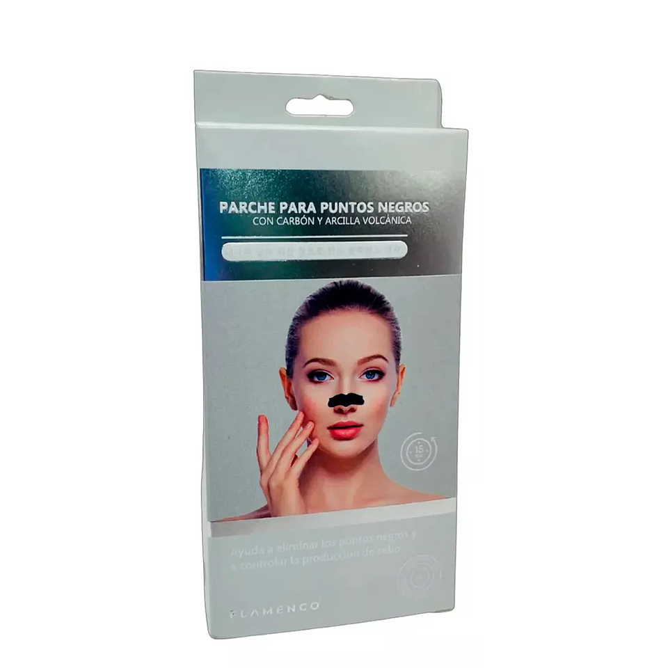 Mascarilla Nasal Elimina Puntos Negros Parche Carbón X10 Tipo De Piel Mixta 3