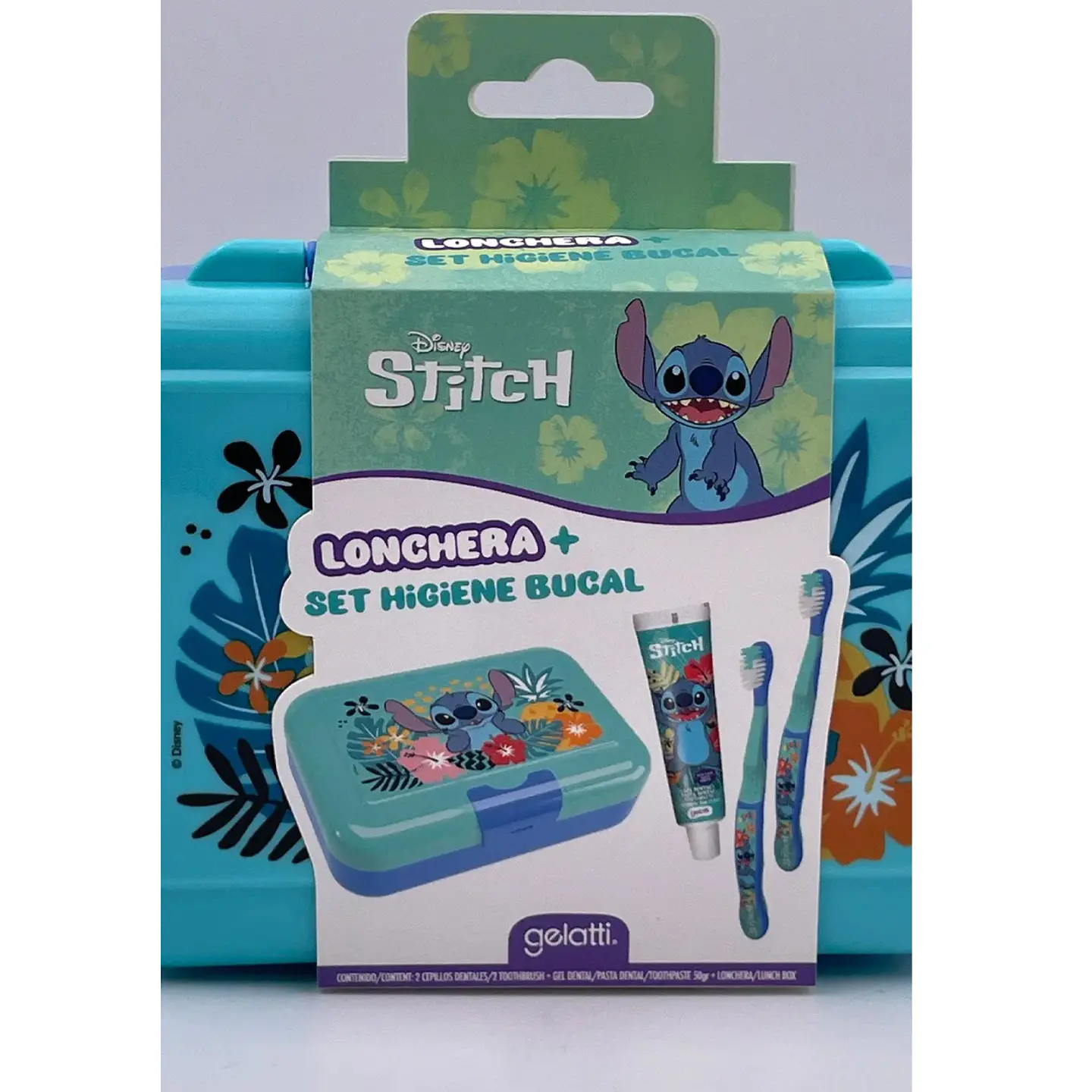 Lonchera Stitch+ Set Higiene Bucal 2