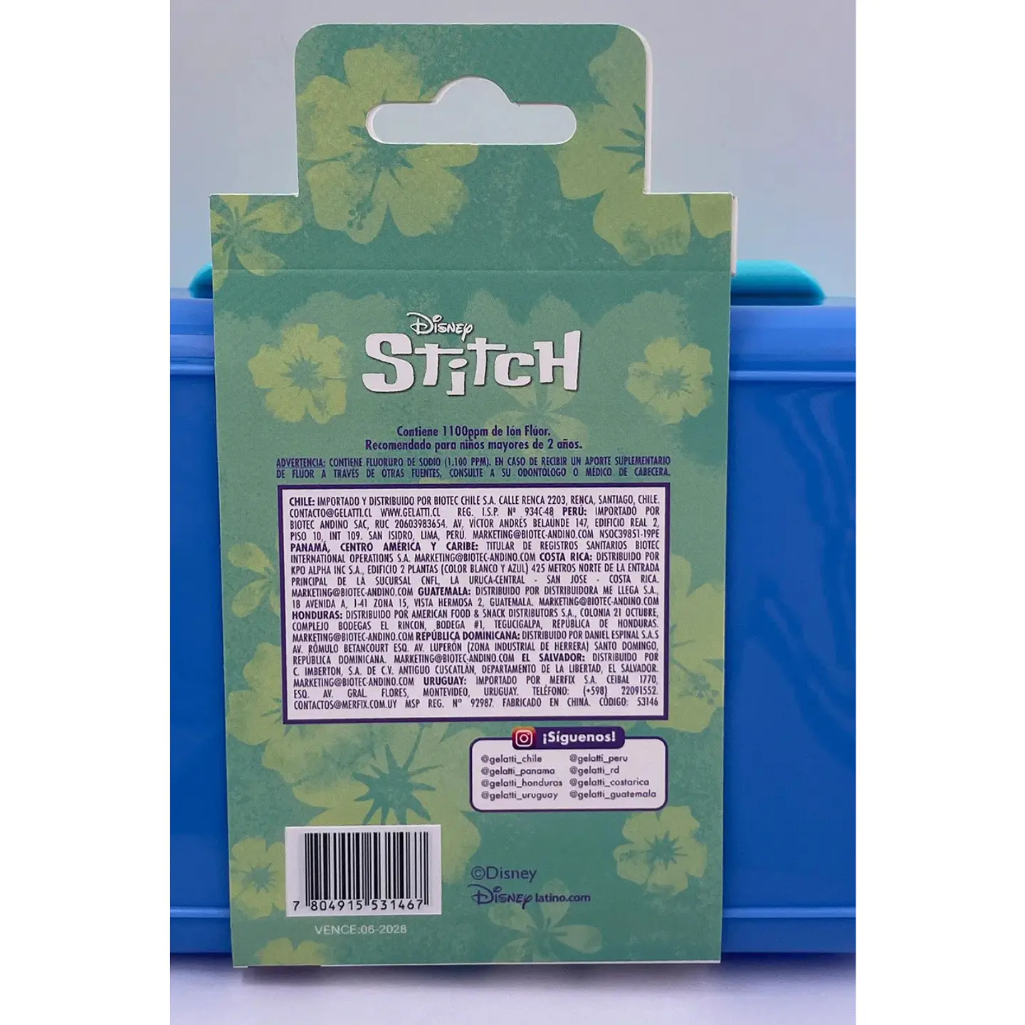 Lonchera Stitch+ Set Higiene Bucal 3