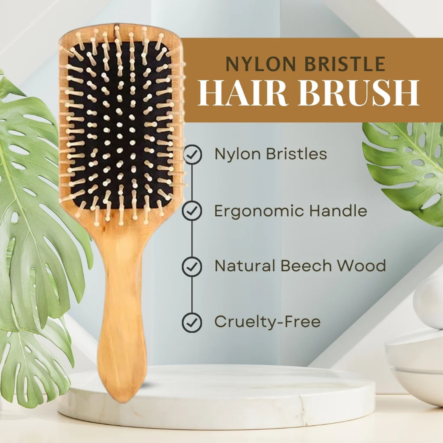 Cepillo Profesional Antifrizz Cabello Desenredante Antiestatico 3