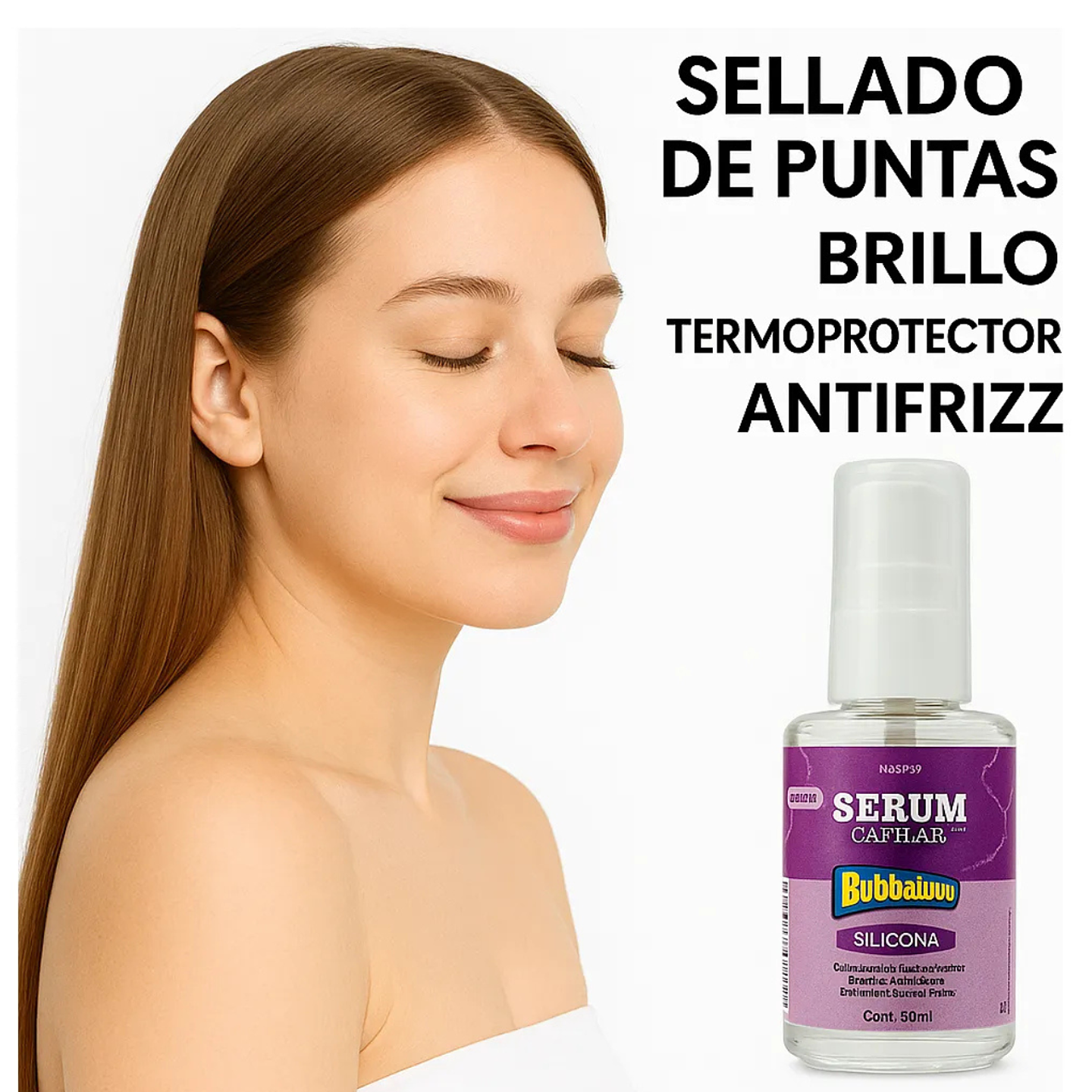 Sérum Termoprotector Aceite Bubbaluu 30ml Uva 3