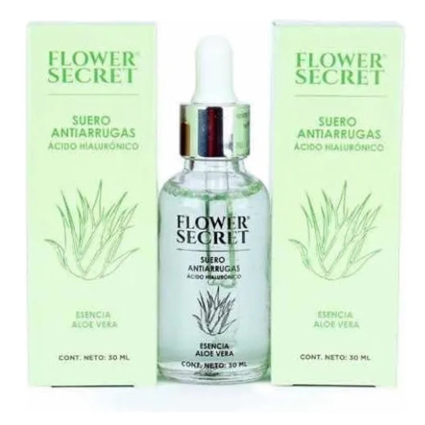 Serum Suero Hidratante Facial Antiarrugas Aloe Vera 30 Ml 2