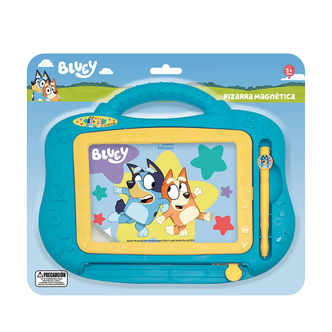 Pizarra Mágica Bluey Color Celeste Tablero de Dibujos