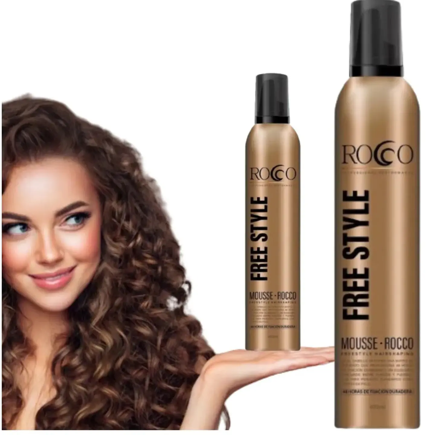 Rocco® Mouuse Pomada De Espuma 400ml 3